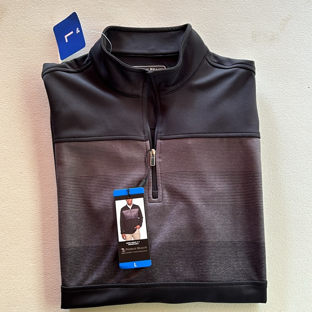 Pebble Beach Quarter-Zip (L) NWT